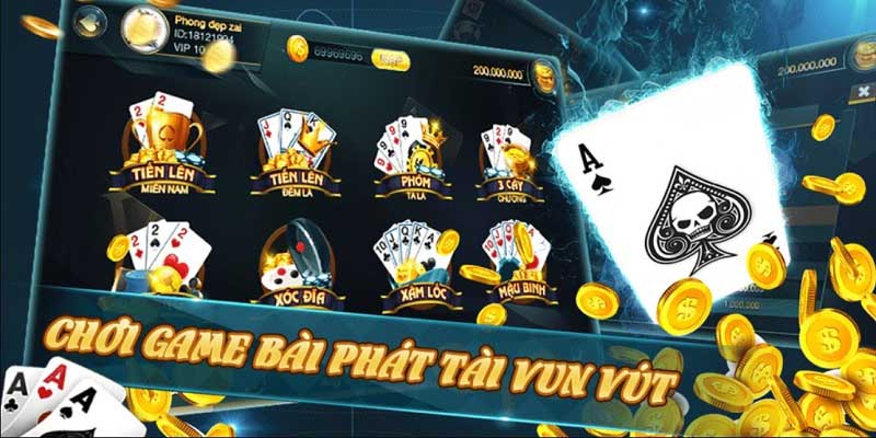 Khám phá game bài đổi thưởng đa dạng 